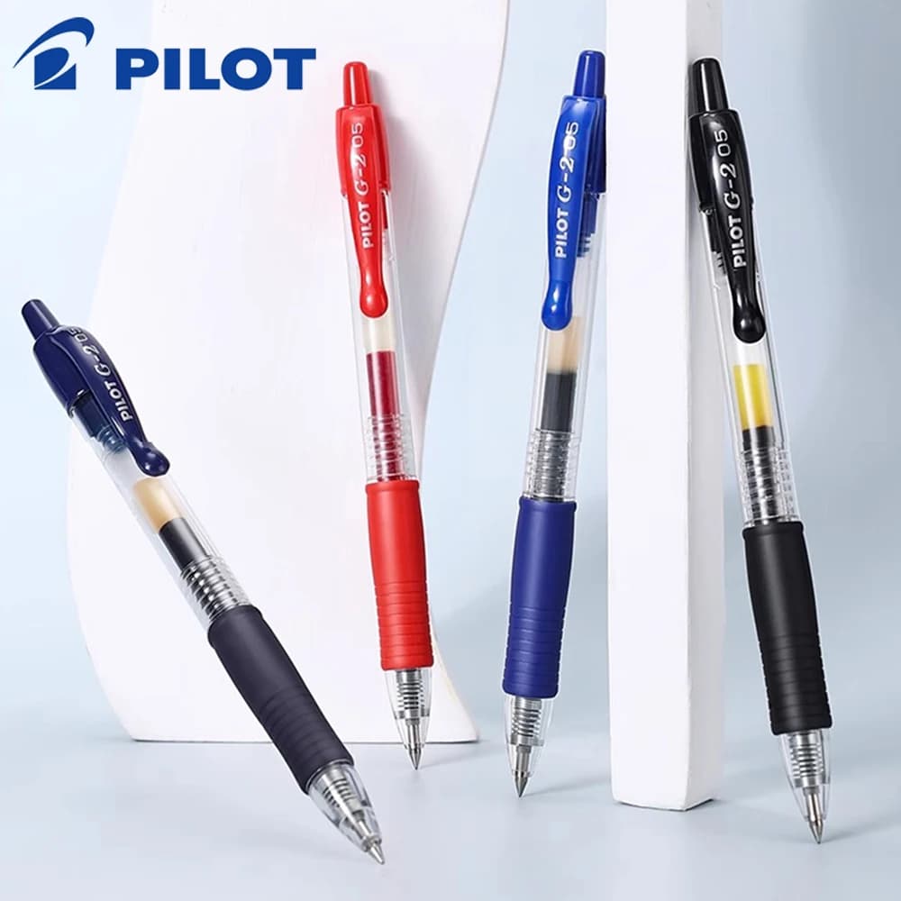 3 pz Giappone Pilota Penne Gel Grande Capacità BL-G2 0.5/0.7mm Penna di Scrittura Rosso Blu Nero Scuola Forniture Per Ufficio Cancelleria Per Bambini