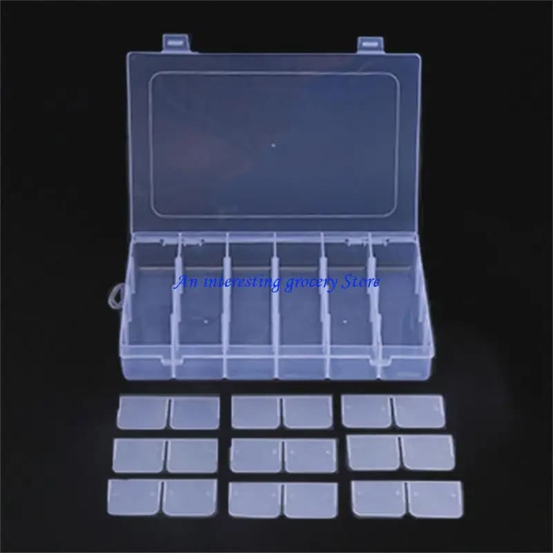 652D Fishing Lure Box Outdoor Fishing Tool Box Portable Tackle Case Toolboxs Large Capacity Lure Baits Organizers Box