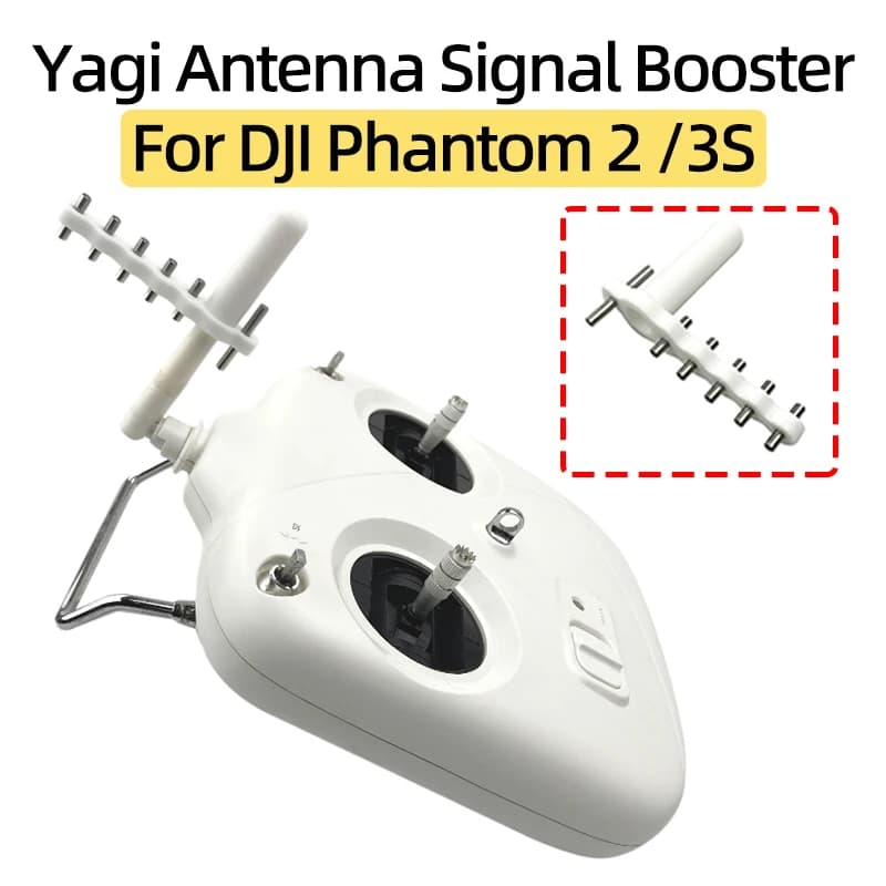 Per DJI Phantom 2/3 Standard Drone Telecomando Yagi Antenna Ripetitore di Segnale Amplificatore Gamma di Segnale Estesa Accessori