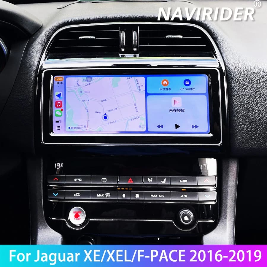 GPS Navi BT Built-in 360 10.25inch Car Radio HU Android 15 Car RadioFor Jaguar XE F PACE X760 X761 2016-2019 DSP Carplay Screen