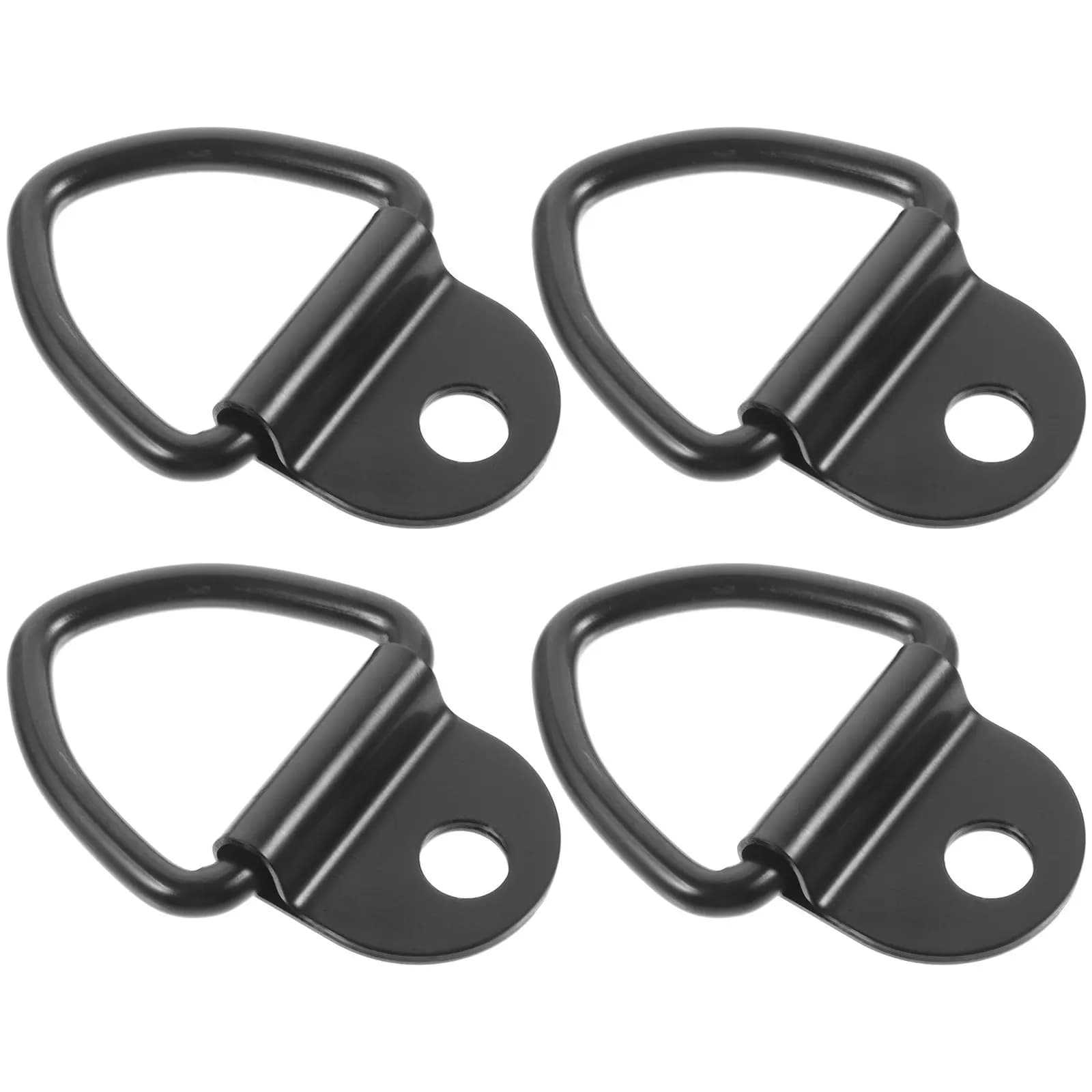Set di 4 Ganci di Traino in Acciaio al Carbonio per SUV, Rimorchi, Barche, Installazione Rapida e Sicura