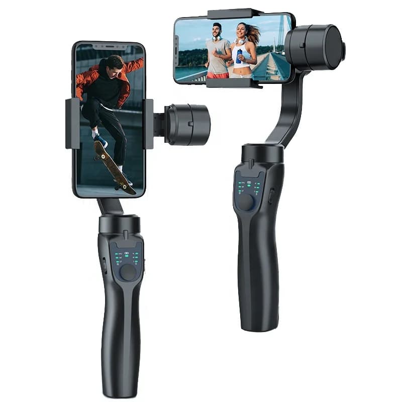 Treppiede Selfie Stick Palmare Anti-shake F8 Telefono cellulare Smart Gimbal Stabilizzatori video per fotocamera a 3 assi per la fotografia