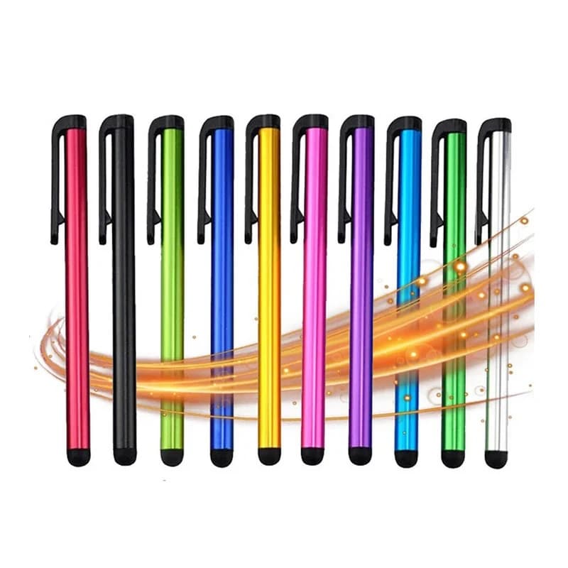 Penna stilo universale con punta morbida da 2/4 pezzi per iPad Air Min, per Xiaomi, iPhone, tablet, smartphone, resistente.