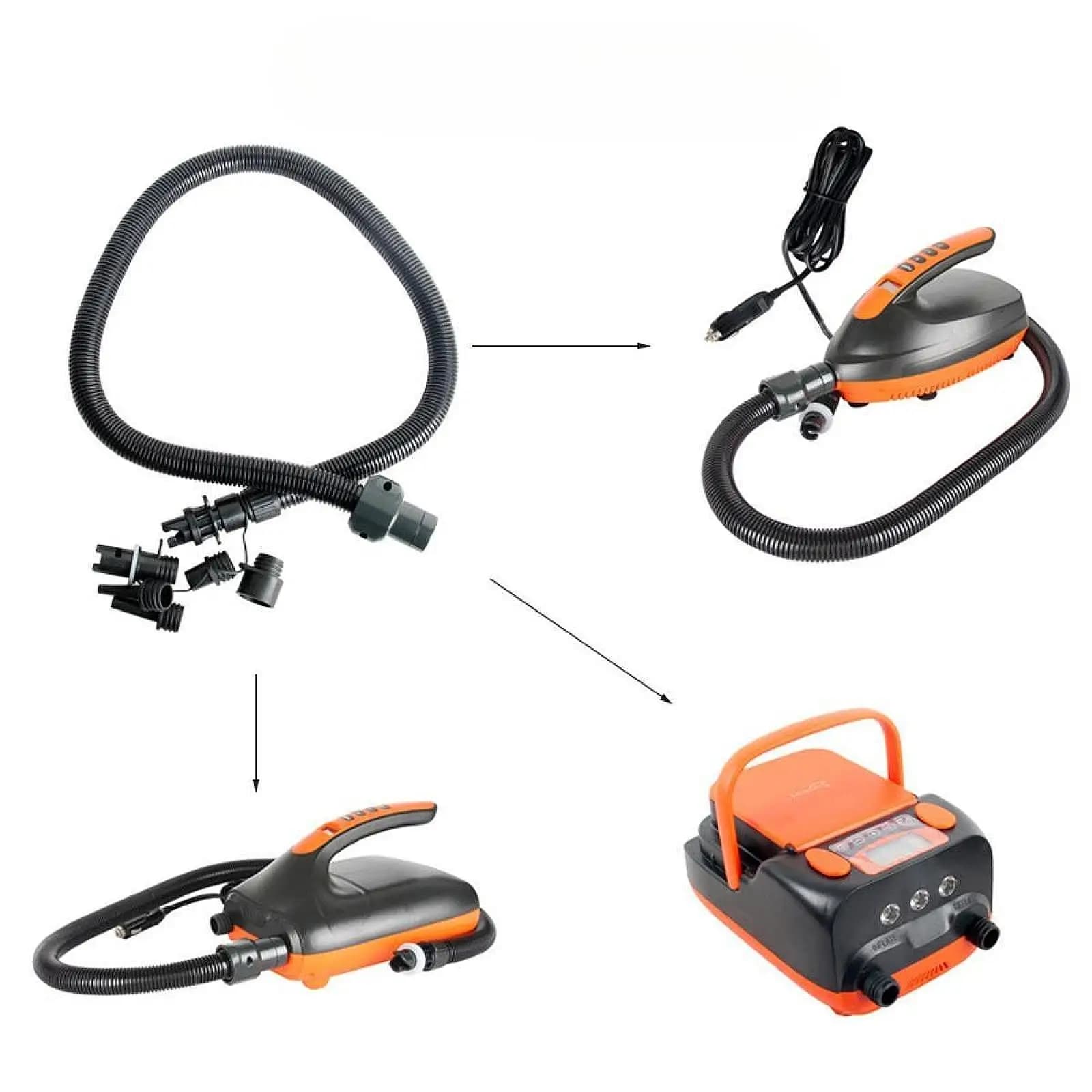 Adattatore per pompa per gommone e kit tubo dell'aria Kayak per barca Stand up Paddle Board Accessori Sostituisci le parti per HT-789 HT-790