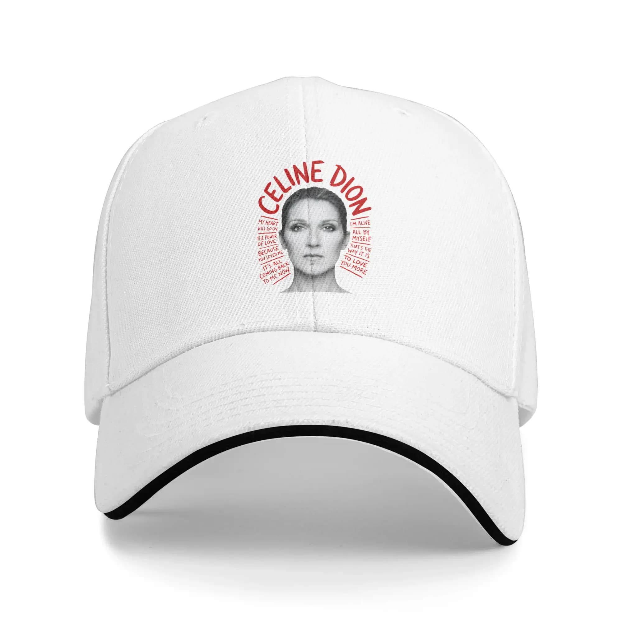 C-Celineds Dion Legend Cappellino da Baseball Casual, Cappello da Camionista per Escursionismo e Pesca, Estivo Regolabile, Classico Unisex