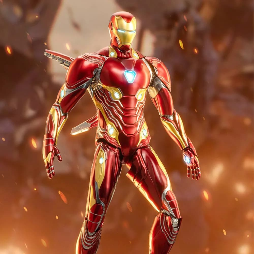 ZD Toys Originale Iron Man MK50 MK19 MK18 MK28 Action Figure Tony Stark Modello Mecha Articolato Anime Avengers Collezione Giocattolo Regalo