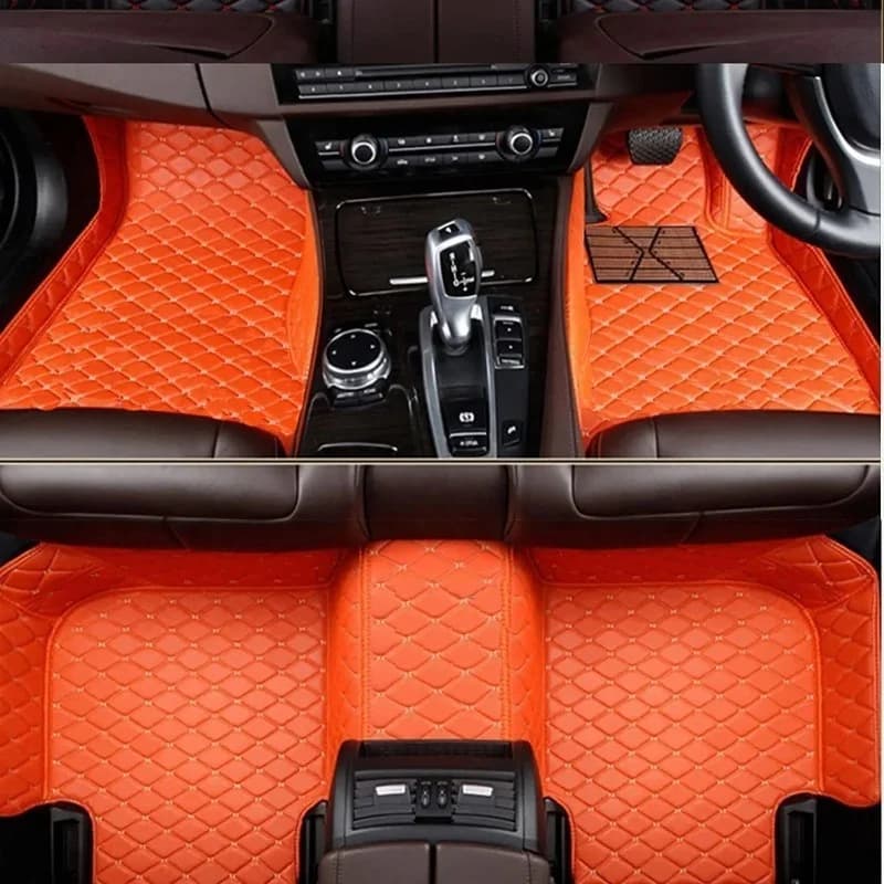 Custom For JAC E30X City /Yiwei 3/EV3 2023‑2026 5‑Seat Hatchback Luxury All Weather Car Floor Mats Anti Slip Accessories LHD/RHD