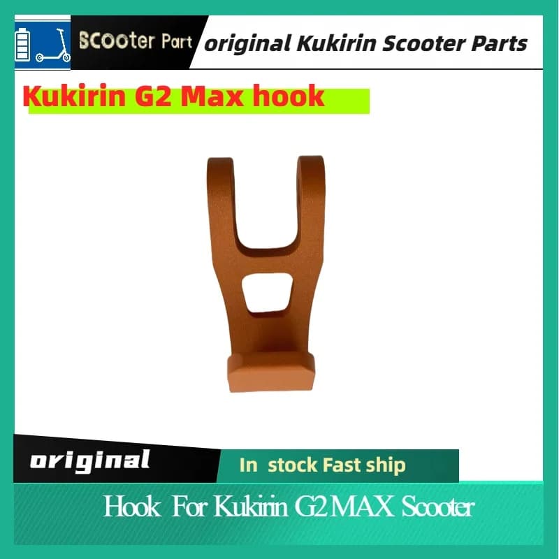 Gancio in Metallo Originale per Monopattino Elettrico KUGOO KuKirin G2 MAX, Anello di Sostituzione per Appendere Oggetti