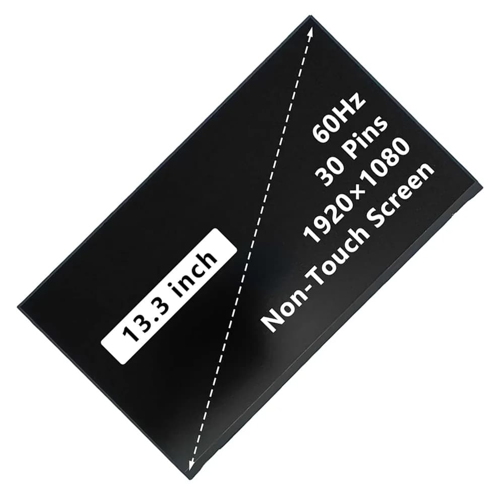 Schermo LCD LED 5RG4G per Dell Latitude 3301 5300 5310 7300 7310, Pannello Display FHD da 13,3 Pollici 05RG4G