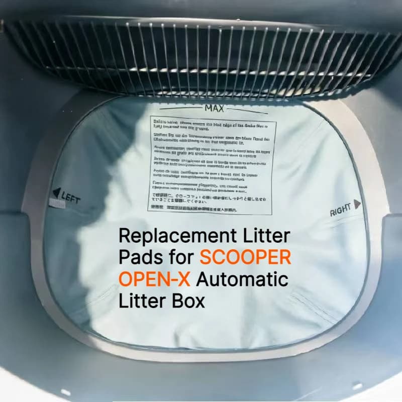 Replacement Waterproof Leak‑Proof Anti‑Stick Litter Mat For SCOOPER OPEN‑X Automatic Cat Litter Box Spare Accessories