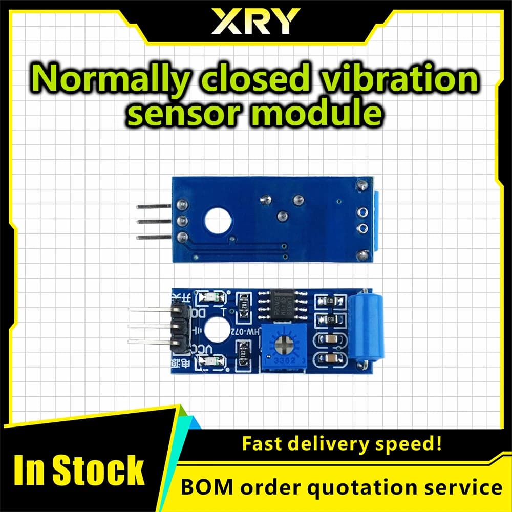 Modulo Sensore di Vibrazione XRY SW-420 Normalmente Chiuso, Interruttore a Vibrazione SW420 per Arduino