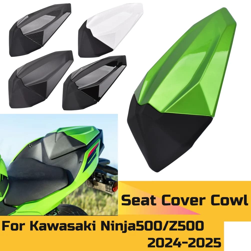 Copertura Sella Posteriore per Kawasaki Ninja 500 Z500 SE 2024 2025 2026, Carena Passeggero, Accessori Moto