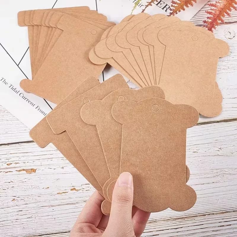 88 pcs Kraft Paper Bobbins Compact Space Saving, designed for Sewing Thread Storage, Kraft Paper Eco Friendly