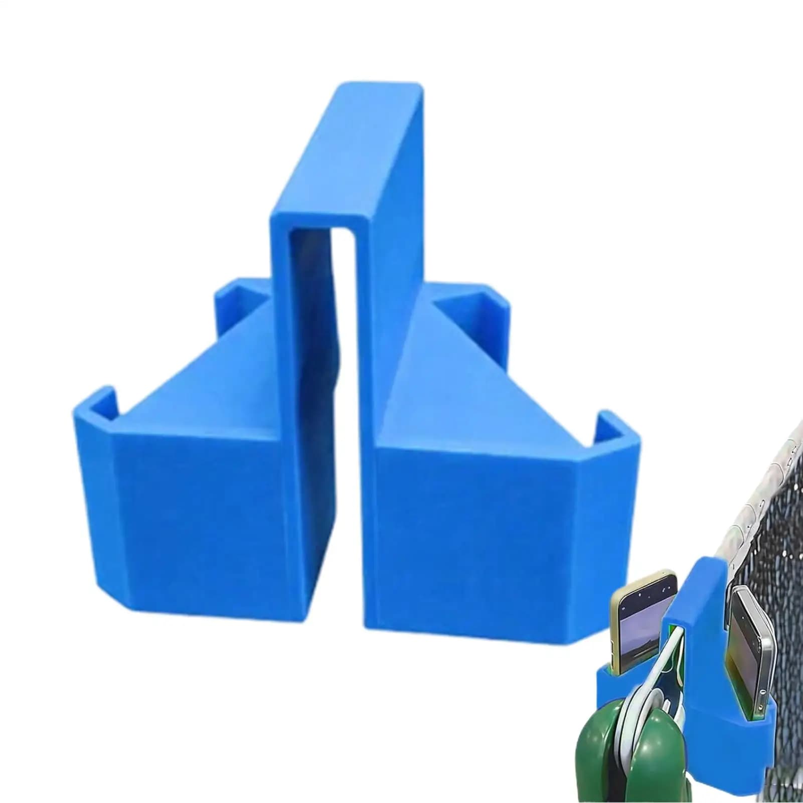 Supporto per Telecamera da Tennis Stampato in 3D, Supporto Sicuro per Telefono e Action Camera con Clip per Rete e Recinzione, per Registrazione Tennis