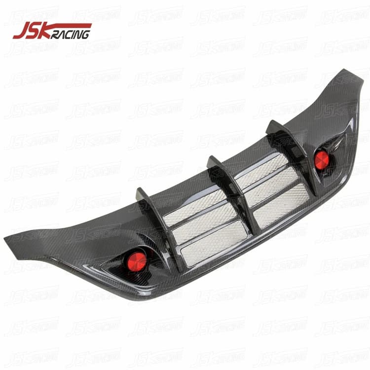 Diffusore Posteriore in Fibra di Carbonio Stile WALD per NISSAN R35 GTR 2008-2011