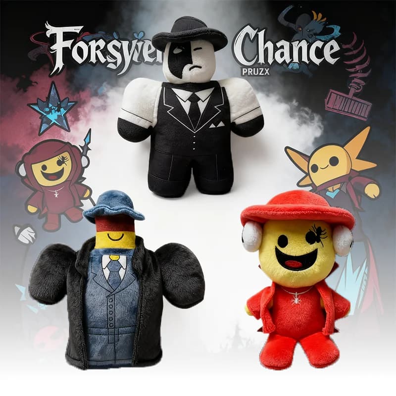 Creativo TreasuringU Nuova Chance Peluche Simpatico Cartone Animato Gioco Anime Figura Accessori Bambole Periferiche Accompagnare Cuscino Regali per Bambini