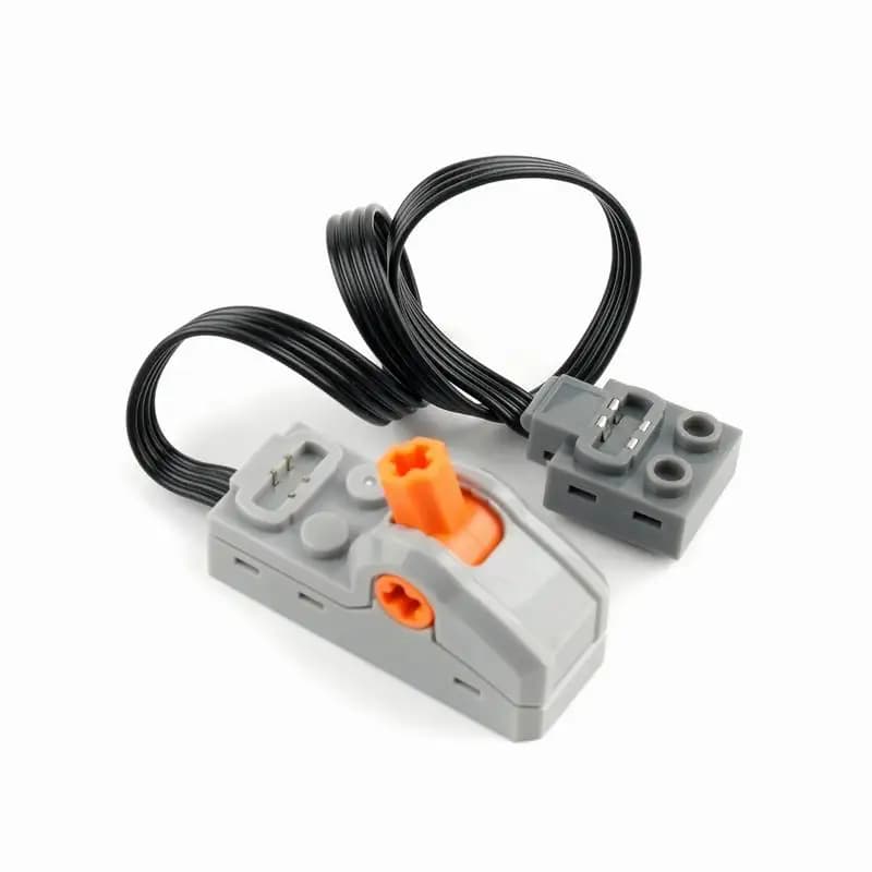 Cavo di Controllo Direzionale 8869 Power Functions Switch per Mattoncini MOC Illuminati 8870, Accessorio per LEGO DIY