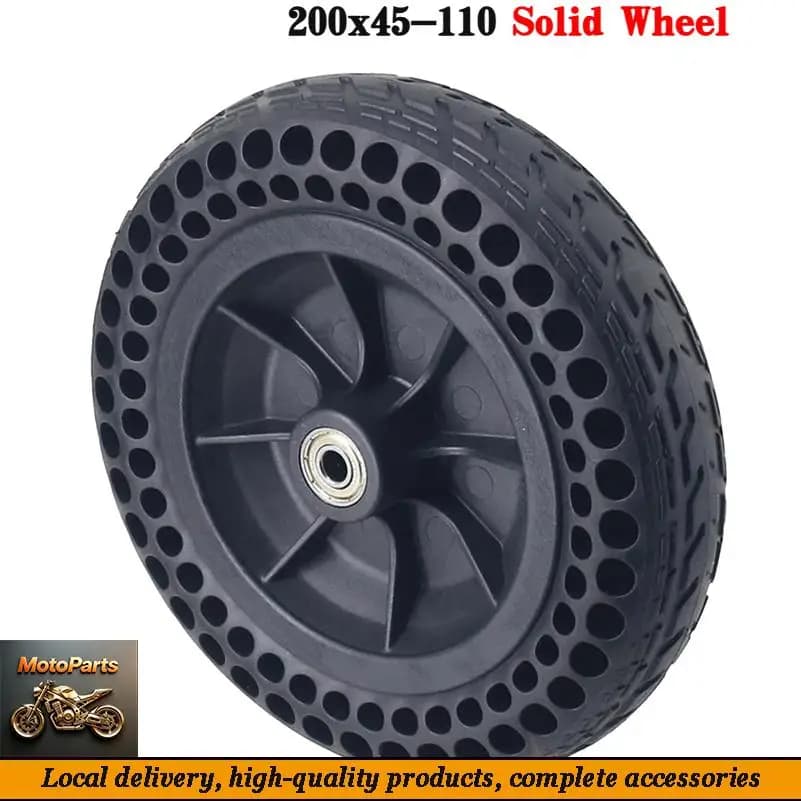 8'' Solid 200x50 200x45-110 for Electric Scooter Wheelchair Part Whole Wheel 8mm