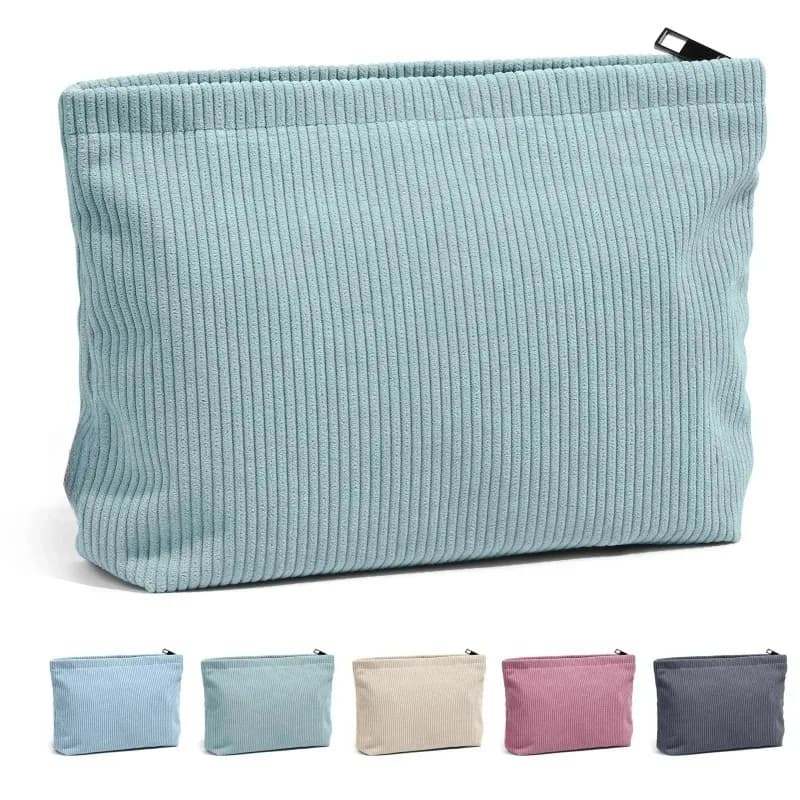 Cheap Velvet Travel Cosmetic Bag Portable Cosmetic Bag Women's Bag Cosmetic Bag with Large Capacity Hinge