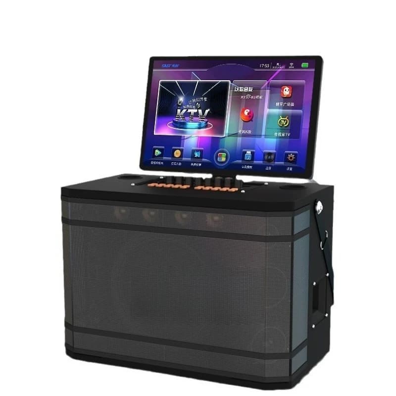 Q8 square dance audio with display screen, outdoor singing k-song karaoke all-in-one machine