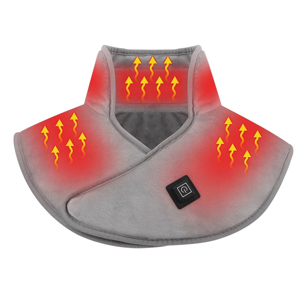 Riscaldamento elettrico Spalla Collo Imbottitura USB Riscaldata Avvolgimento posteriore 3 livelli di calore Morbido impacco caldo Schiena Scialle Collo Spalla Riscaldata veloce