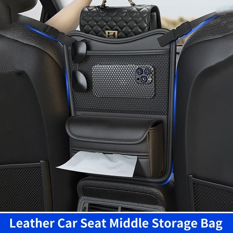 Borsa portaoggetti da appendere tra i sedili auto, organizer per borse e accessori, tasca portaoggetti per Volkswagen VW/MG/Mazda