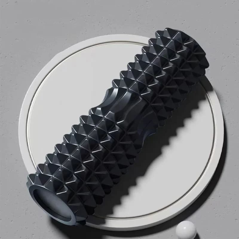 45cm Yoga Foam Roller Kit with Yoga Blocks, Deep Tissue Muscle Massager for Pilates Home Fitness Workout