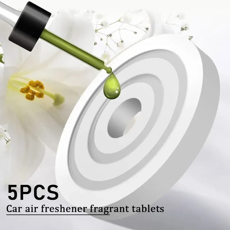 5PCS Car Deodorant Perfume Accessories Perfume Accessories For Cars Material PE Perfume Diffuser Accessories For Supplements