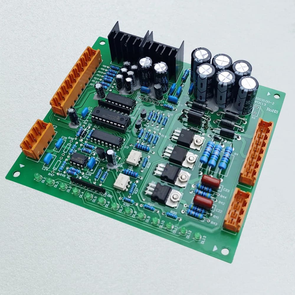 Original Control Circuit for PCB Atom SP588 Leather Travel Listen Cutting Machine Press Calzolai Machines Spare parts