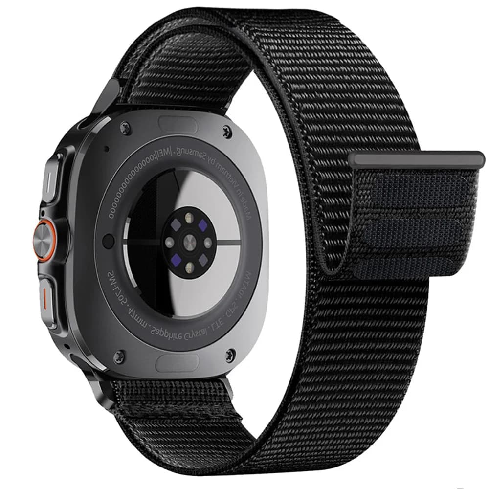 Cinturino per orologio in nylon ad anello per Samsung Galaxy Watch Ultra 2025 47mm Cinturino in nylon senza gap per cinturino Galaxy Watch Ultra 7 2024