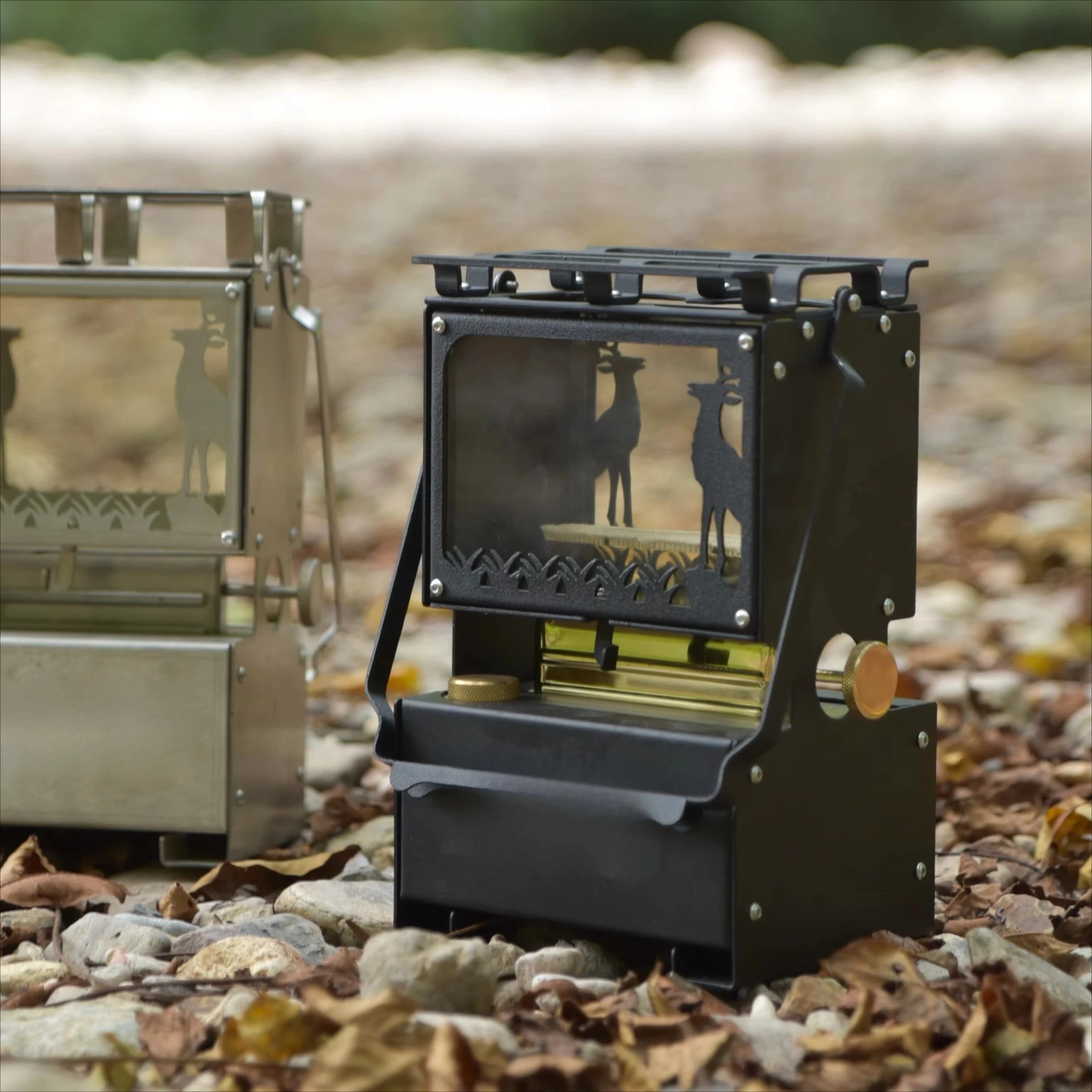2-in-1 Oil Heater and Lantern for Winter Camping Tent Atmosphere