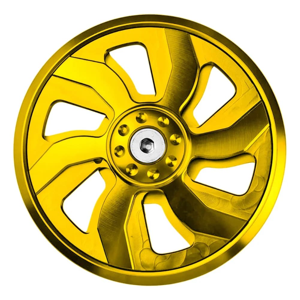 Accessorio decorativo per radiatore con coperchio della ventola in lega di alluminio per raffreddamento del motore del motociclo adatto ai modelli di motociclette