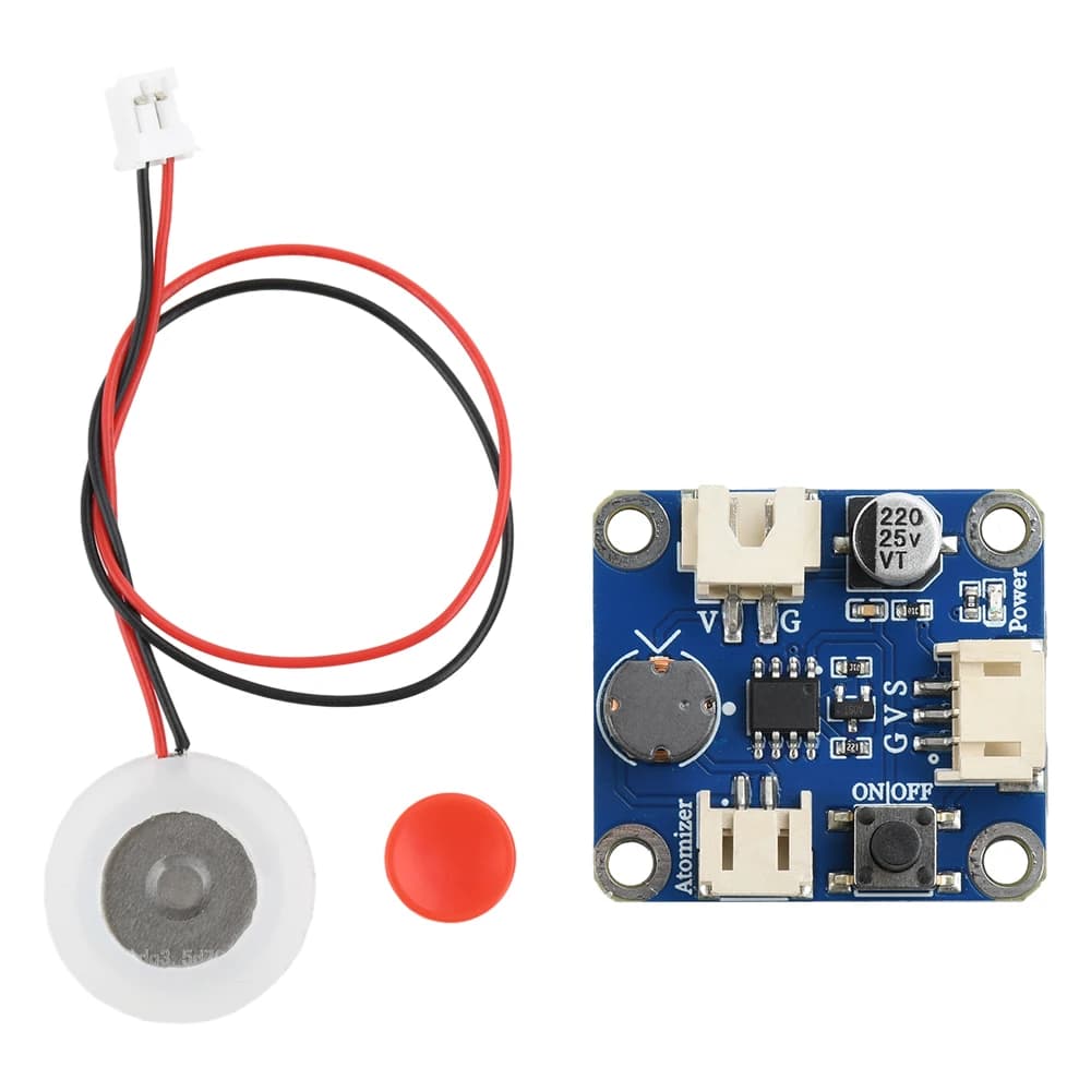 Umidificatore a spruzzo ad ultrasuoni DC3-4.5V kit fai da te atomizzatore driver Mdule supporta il controllo di programmazione a chip singolo atomizzazione Fogger