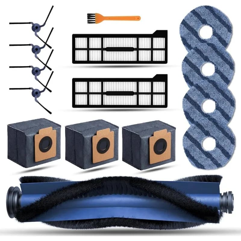 Replacement Accessories Kit Compatible For eufy X10 Pro Omni Robot Vacuum & Mop Cleaner