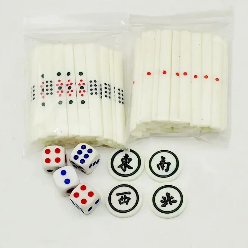 Mahjong giapponese pezzo 88 pezzi di plastica gioco all'ingrosso