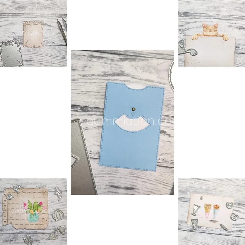 Tea Time Ticket Beach Bag Craft Metal Cutting Dies Mold Strips Sheet Scrapbook Paper Craft Knife Mold Blade Punch Stencils Die