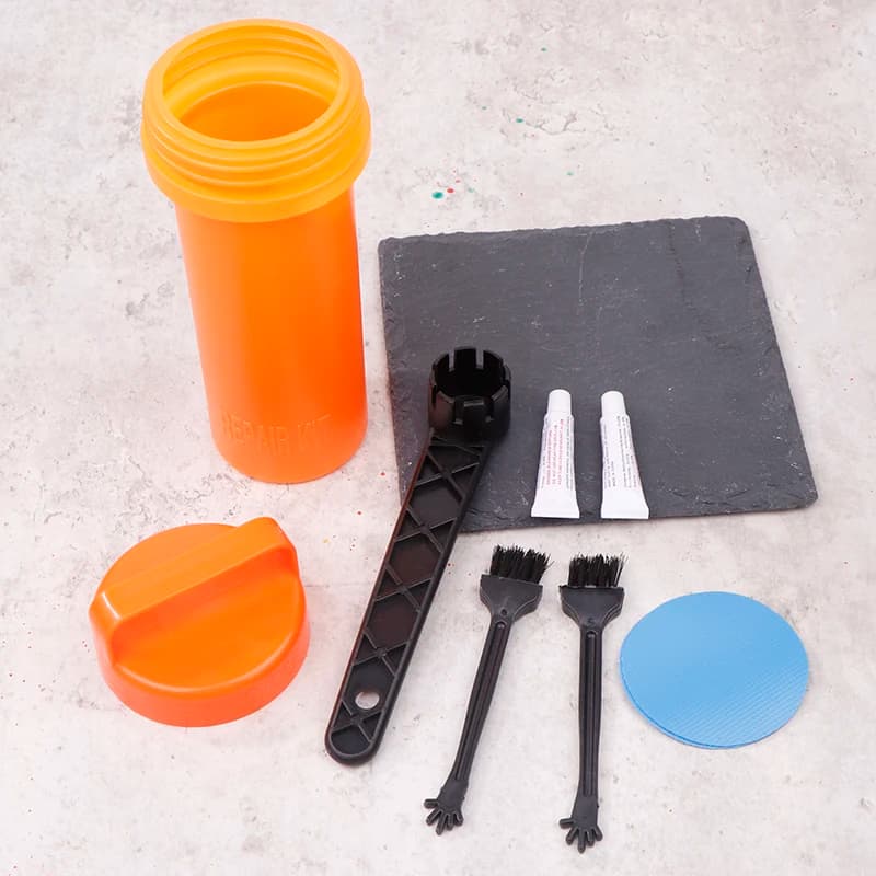 1 Set Kayak Paddle Board Sup Kit di riparazione Colla Valvola dell'aria Paddle Board Tavola da surf Kit di strumenti di riparazione Accessori