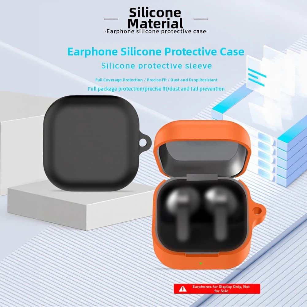 Custodia Protettiva in Silicone per Auricolari Wireless SAMSUNG GALAXY Buds 4 Buds 4 Pro, Cover Antiurto