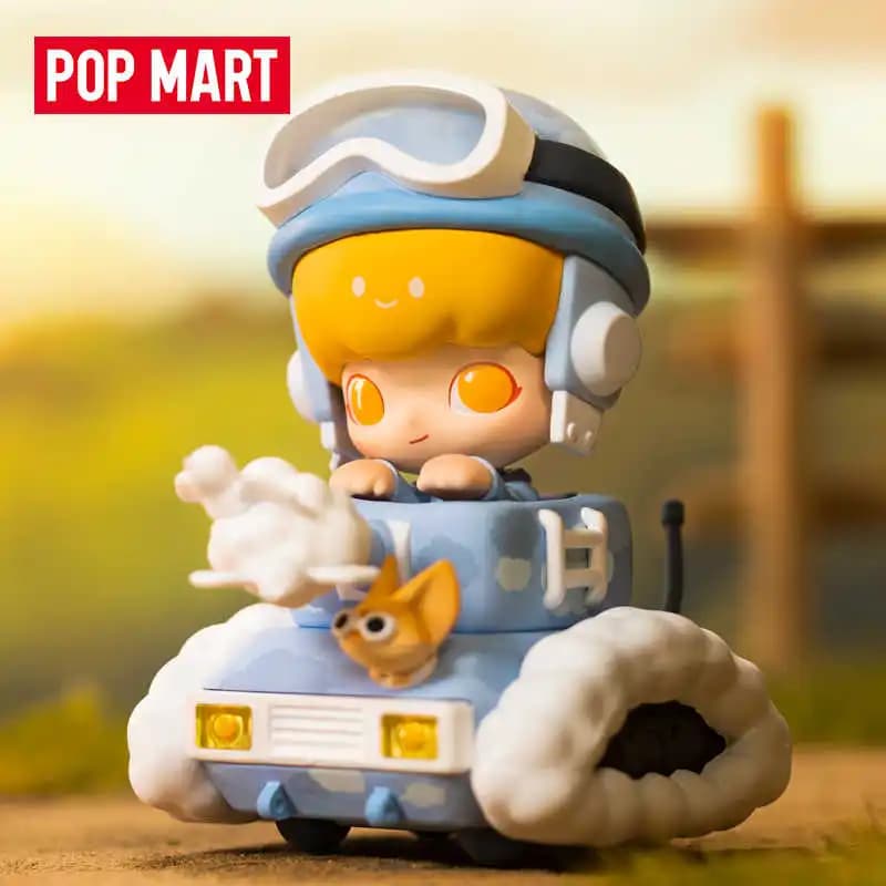 POP MART Dimoo Where We Go Serie Scatola cieca Scatola misteriosa Guess Bag Giocattoli Bambola Cute Anime Figure Ornamenti per il desktop Collezione regalo
