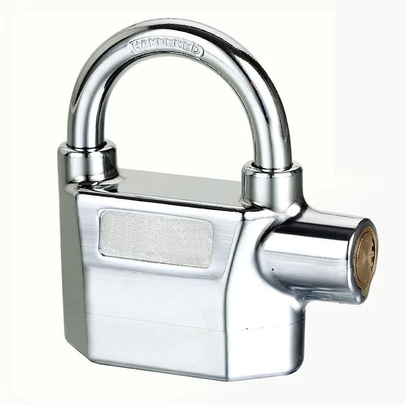 Bemodst sensore di movimento integrato sicurezza 110db serratura di allarme sirena lucchetto antifurto universale per cancello della porta del motociclo della bicicletta