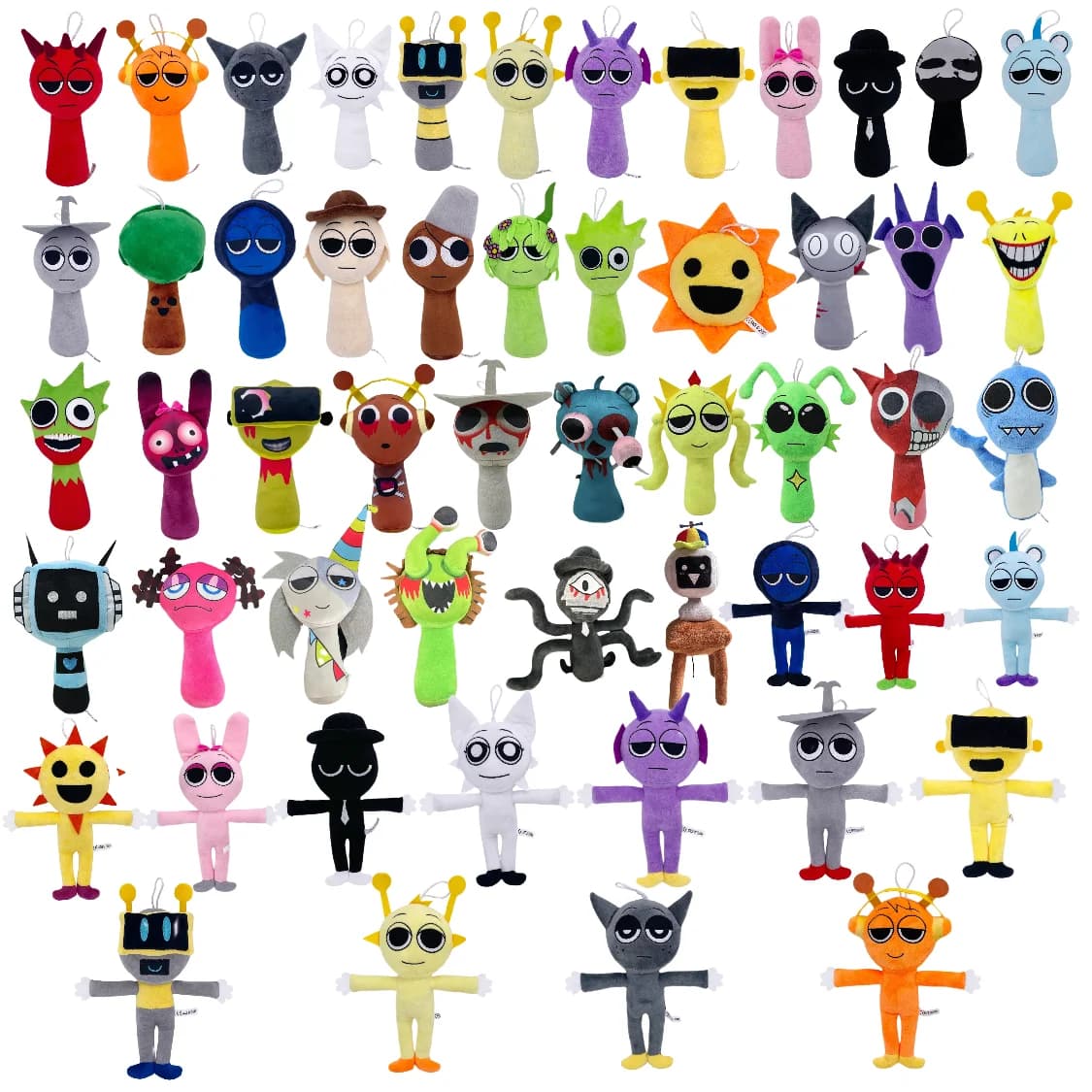 Sprunki Plush Sprunki Plush Doll Cantanti Oren Wenda Game Cartoon Bearing Children Birthday Christmas Gifts