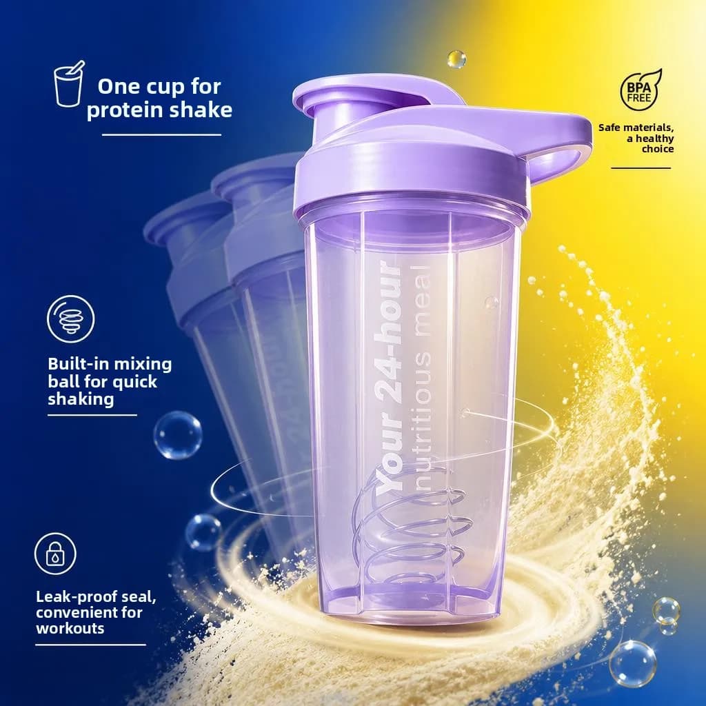 Portable Protein Powder Shaker Cup Fitness Sport Men Women Style American Brand FeiZhuShan Cup Holder Water Bottle