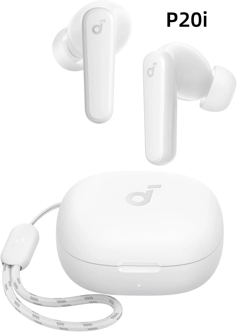 Soundcore P20i Wireless Earbuds 10mm Drivers Big Bass Bluetooth 5.3 30H Playtime IPX5 Waterproof Sport Headset