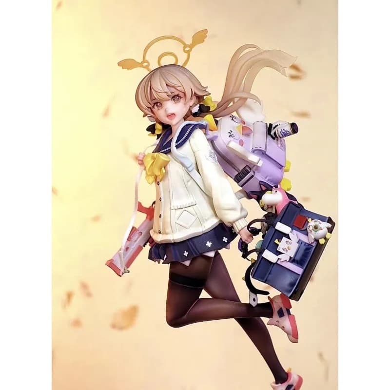 Nuova Figura Anime GK Blue Archive Ajitani Hifumi, Modellino in Resina da Assemblare, Giocattolo Decorativo Bianco, Regalo