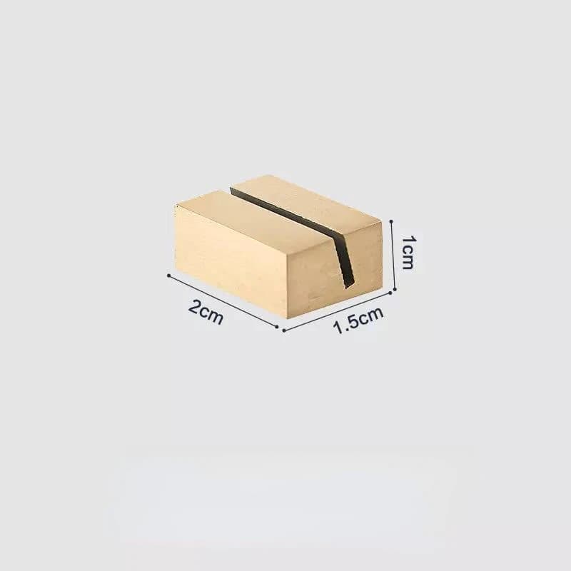 Clip per etichette per biglietti da visita in ottone luce di lusso semplice morsetto per messaggi Memo supporto per elementi di fissaggio decorativo Base fissa per foto da tavolo