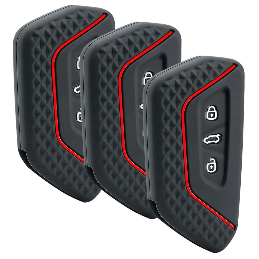 Nuova Custodia per Chiavi Auto per VW Volkswagen/Golf 8 MK8 ID.3 ID.4/Cupra/Skoda/Octavia A8/SEAT/Leon MK4 2020 2021/Formentor/Tarraco