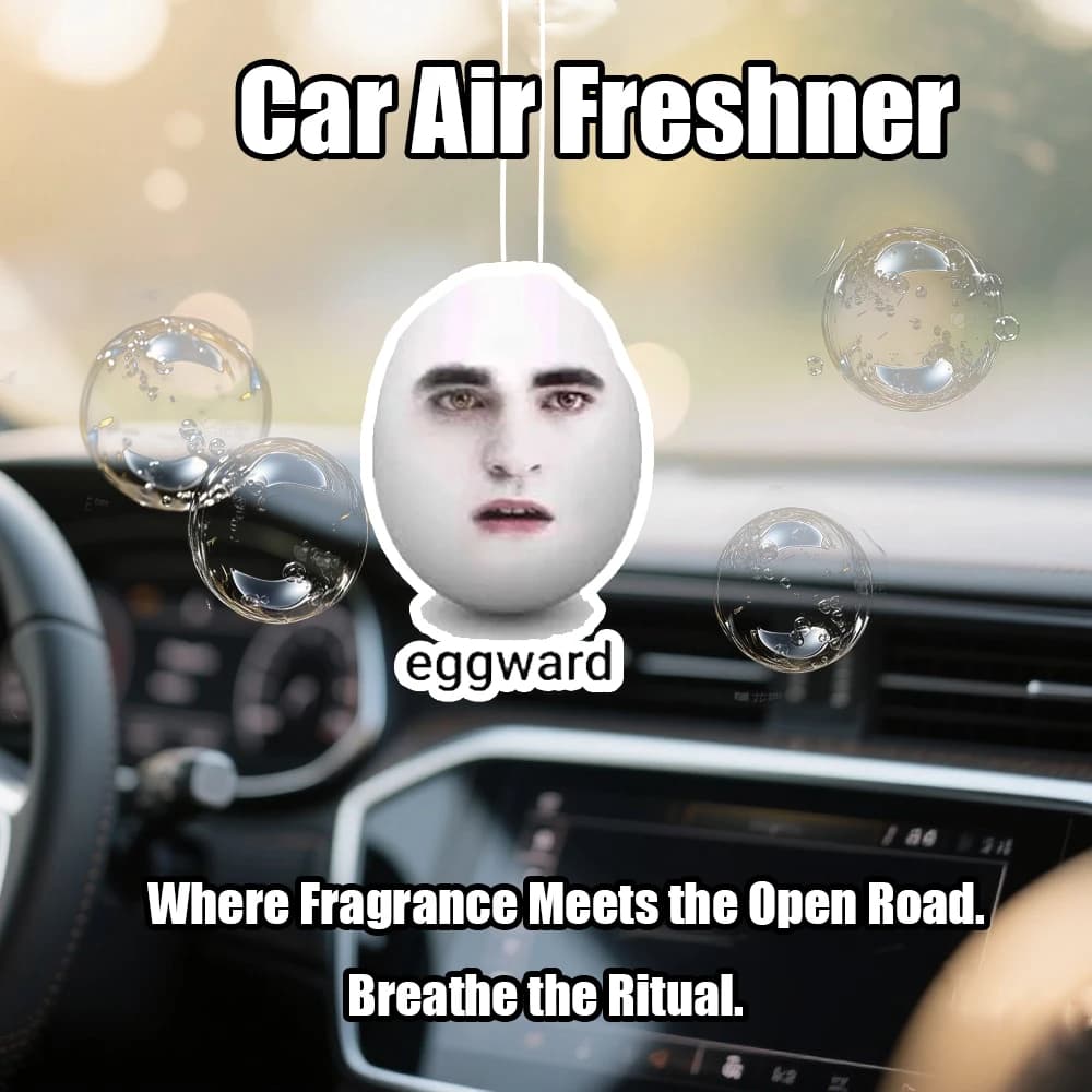 Deodorant for unique environments with egg face: bring a novel and a fresh experience for your car