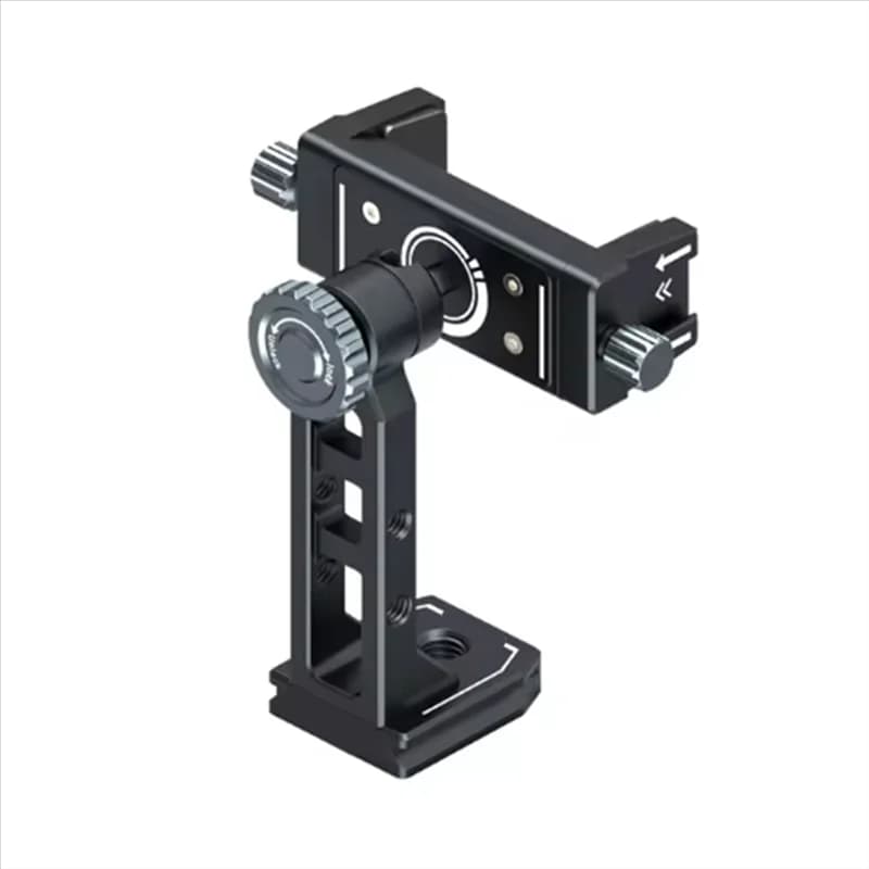Morsetto porta telefono W Cold Shoe Arca 360 Clip di montaggio ruotabile per fotografia Smartphone LED Microfono Magic Arm-A32R