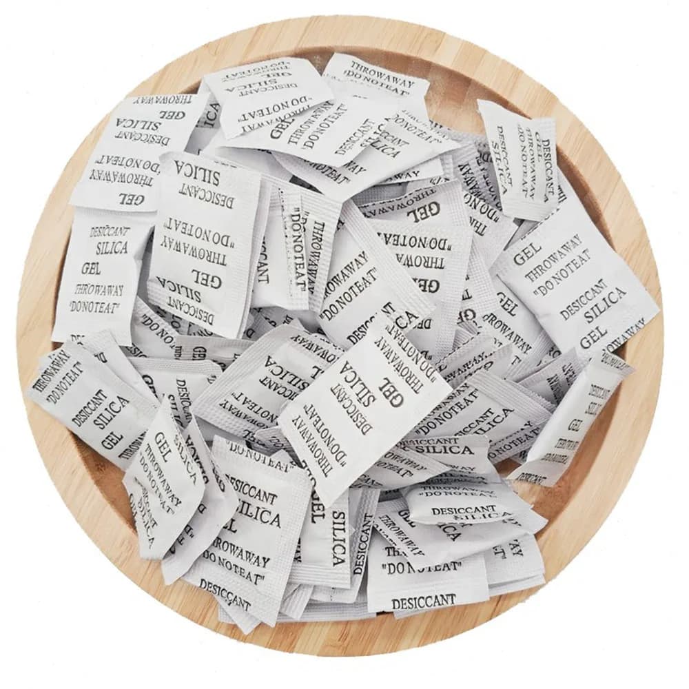 10/20/50 Pack 3g Silica Gel Sachets Desiccant Damp Kitchen Room Living Moisture Dehumidifier Accessories Absorber Bag Non-Toxic