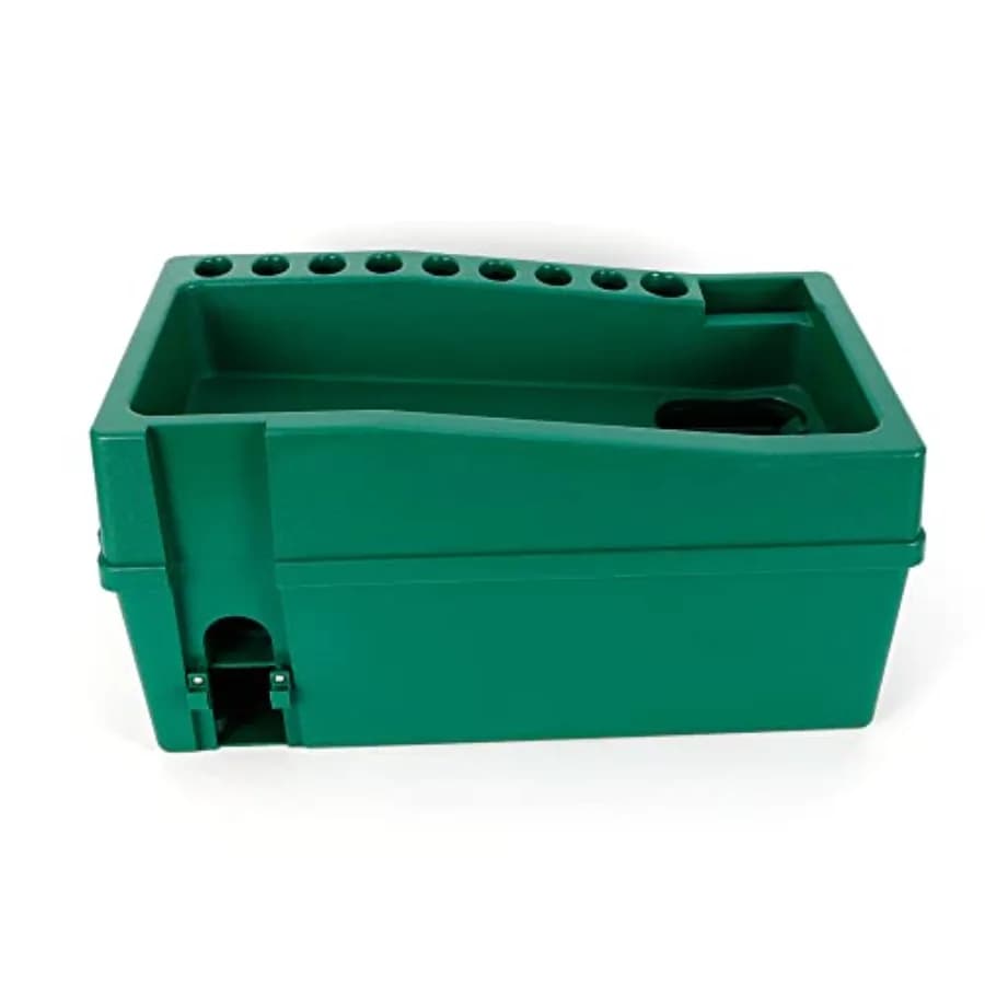 Macchina Automatica per Palline da Golf Senza Alimentazione, Dispenser di Palline con Porta Cues per Allenamento Golf e Attrezzatura da Pratica sul Green